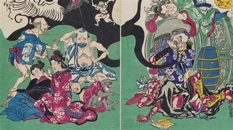 The Japanese Demon Of Painting Who Invented Manga In 1874 Cnn Style