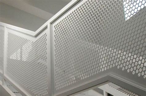 Metal Stair Treads And Risers Perforated Metal Stair Panels
