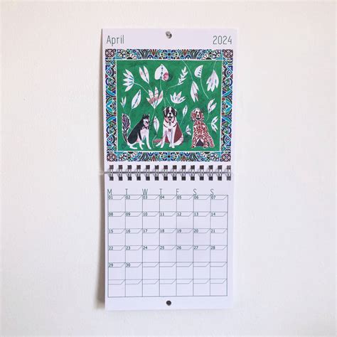 2024 Small Wall Calendar By Prism Of Starlings