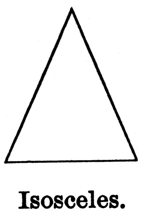 Isosceles Triangle Shape