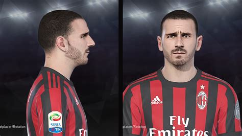 How to put colored letters, codes and symbols in the profile. PES2018 Leonardo Bonucci by Prince Hamiz ~ GILAPESKU