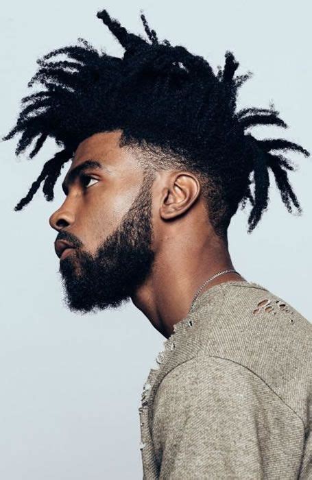 Pin By Jeff Blue On Dreads With Faded Sides Mens Hairstyles Thick