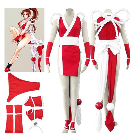 The King Of Fighters Cosplay Costume Mai Shiranui Outfit Costume Custom