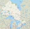 Ontario highway map - Ontheworldmap.com