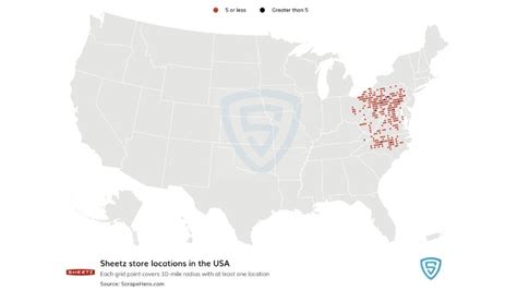 Sheetz Locations Map Sheetz Locations In The United States World Wire