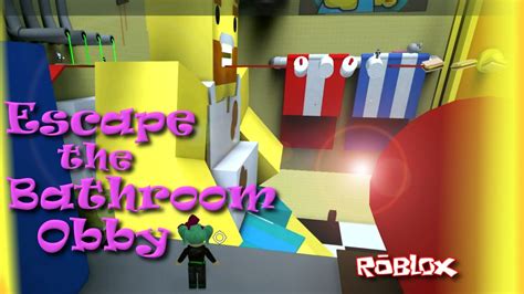 Roblox Escape The Bathroom Obby Easiest Obby Ever Sallygreengamer