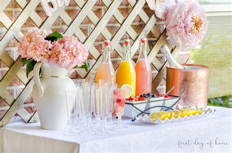 Fun And Affordable Mimosa Bar Ideas First Day Of Home