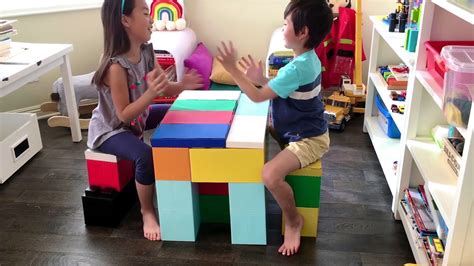 Giant Lego Like Building Block Toys For Kids Youtube