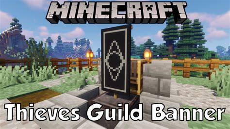 Minecraft Thieves Guild Banner Tutorial 116 Youtube