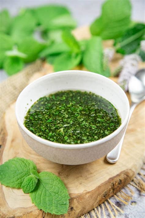 Easy Homemade Mint Sauce Recipe | Fuss Free Flavours