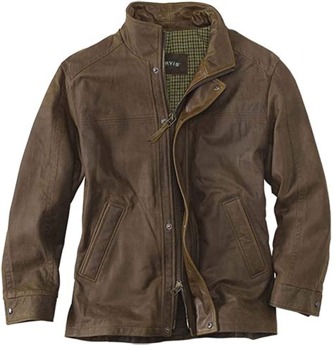 Orvis Mens Denver Ii Leather Jacket 48 Amazonca Clothing And Accessories