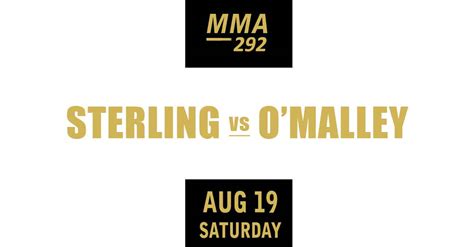 Aljamain Sterling Vs Omalley Full Fight Video Ufc 292 Highlights