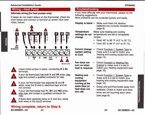 thermostat wiring for heat pump - DoItYourself.com ...