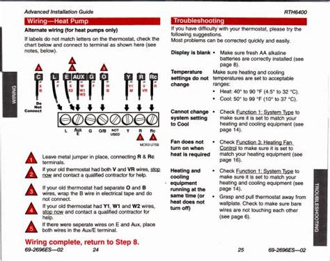 Mentioned below are the most frequently used terminals as well when your thermostat triggers the emergency heat, it's usually because it's too cold for the heat pump to depend solely on the first stage heating. thermostat wiring for heat pump - DoItYourself.com Community Forums