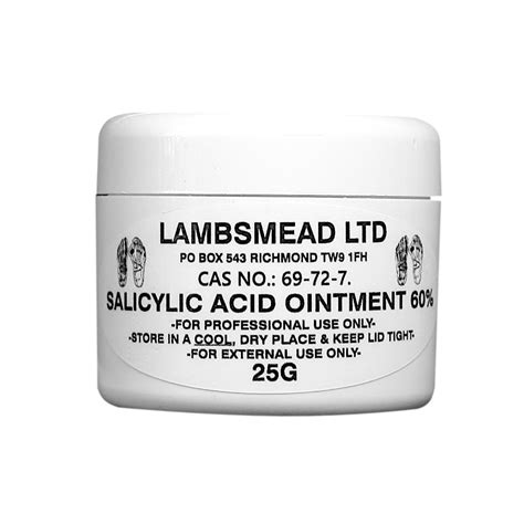 Salicylic Acid Ointment Lambsmead Limited