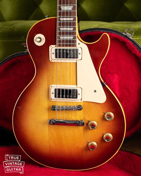 Gibson Les Paul Deluxe Cherry Sunburst Guitar For Sale True Vintage Guitar