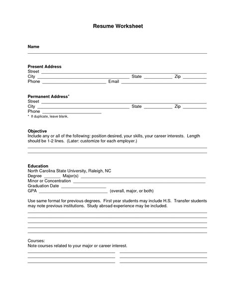 It is super easy to use and already printable. Blank Resume Template Microsoft Word - http://www ...