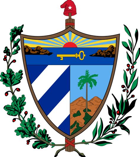 The Official Emblem Of The Cuba