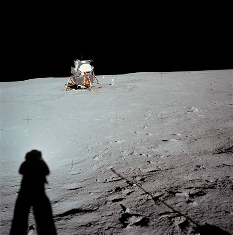 Image Lunar Module At Tranquility Base