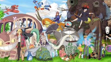 Studio Ghibli Characters Uhd 4k Wallpaper Pixelz