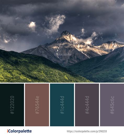 Color Palette Ideas From 1955 Mountain Images Icolorpalette Hex Color