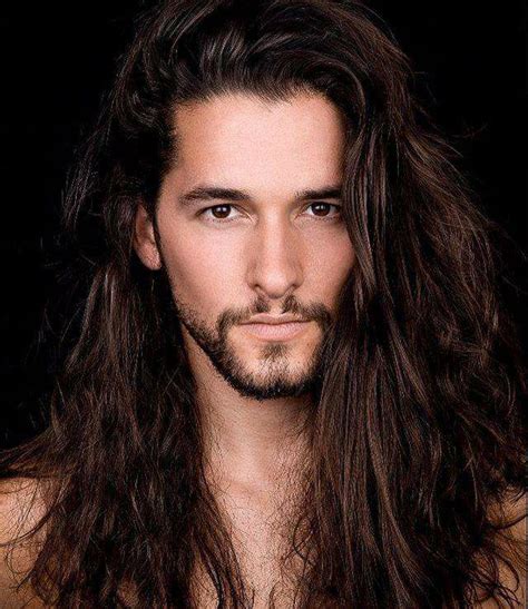 Long hairstyles for teen boys. Brandon Katz | Long hair styles men, Long hair beard