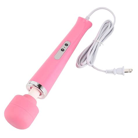 Hvxrjkn Wand Massager With 10 Powerful Speeds And Vibration Patterns Personal Body Massager For