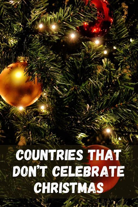 Countries That Dont Celebrate Christmas Blog Travel With Mansoureh