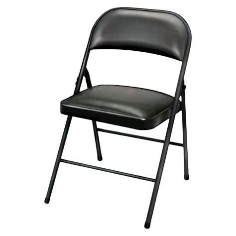 Save your pockets from burning with cost efficient folding chairs australia at alibaba.com. Folding Chair Vinyl Padded Black - Plastic Dev Group® : Target