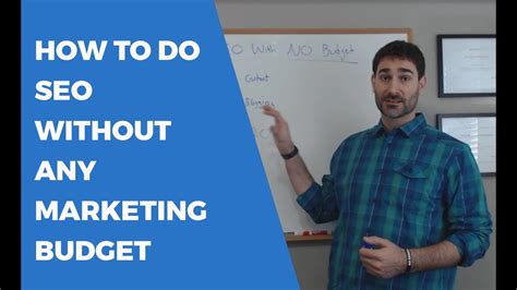 How To Do Seo With No Marketing Budget Tyler Horvath Youtube