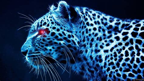 Neon Leopard Print Wallpapers