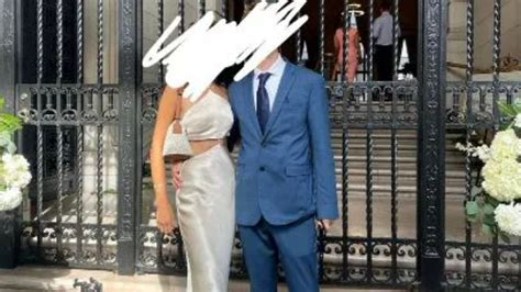 Wedding Guest Shamed For Wearing White Slinky Dress As Everyone Says