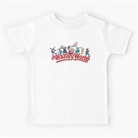 Walley World Full Character Logo Kids T Shirt By Purakushi Redbubble