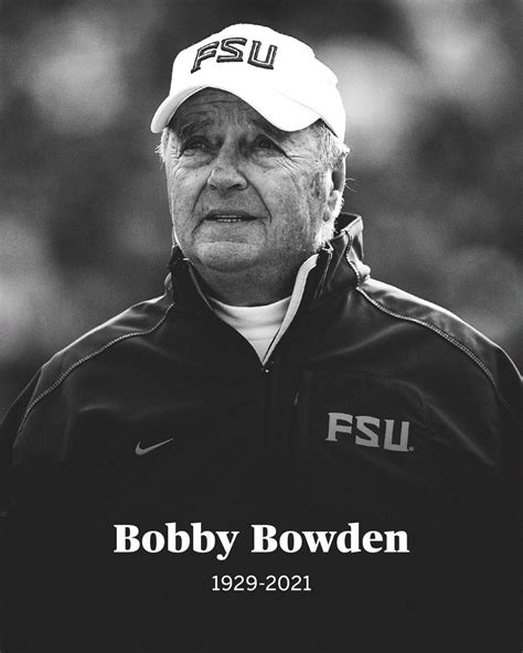 Espn On Instagram “bobby Bowden The Longtime Florida State Football