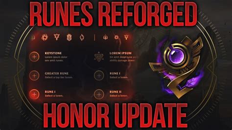 Runes Reforged Honor Update Voicechat League Of Legends Deutsch