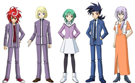 Cardfight Vanguard G Characters Full Body Design And Voice Actors