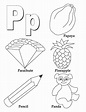 Get This Letter P Coloring Pages - pl4ma