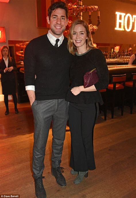 Loved Up John Krasinski Looked The Picture Perfect Couple As They