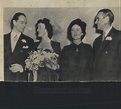 1947 Press Photo Kathleen Harriman Marries Stanley Grafton Mortimer ...