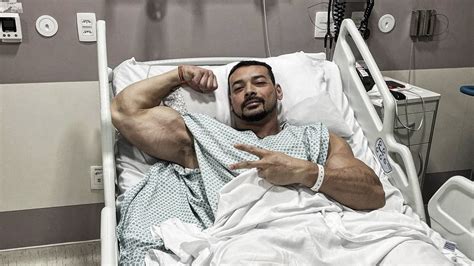 Bodybuilder Felipe Franco Undergoes Emergency Surgery Recovering In