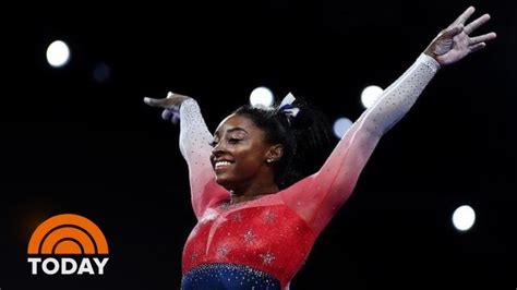 Simone Biles Wins Record Breaking 21st Medal At World Championships Today Youtube