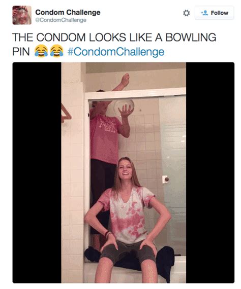 The Condom Challenge Is The Strangest Viral Trend Of All Time Gifs
