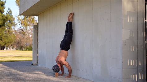 Handstand Push Up Wall Facing To Target Height Performance