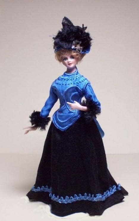 By Viola Williams Miniature Dolls Beautiful Dolls Women