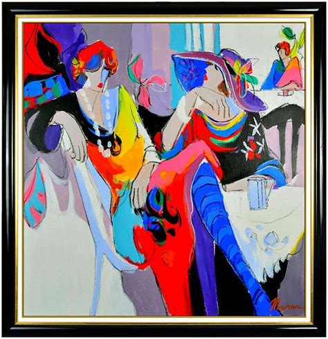 Isaac Maimon Isaac Maimon Large Original Oil Painting On Canvas