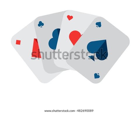 Illustration Flat Icon Icon Deck Cards Stock Vector Royalty Free