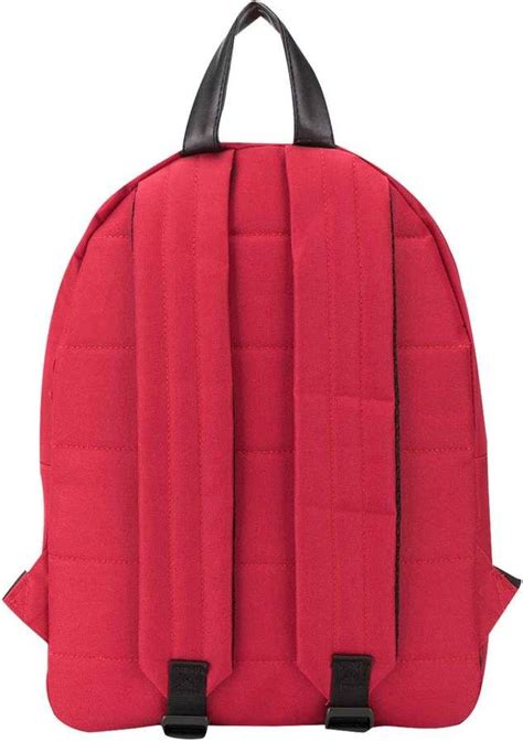 Msgm Red Backpack With Logo Red Backpack Backpacks Red