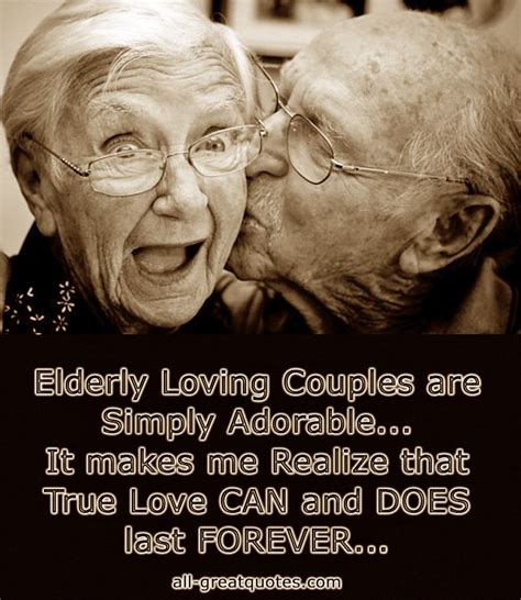 elderly loving couples are simply adorable it makes me realize that true love can and does