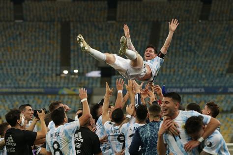 copa américa las mejores fotos y videos de argentina campeón con messi como protagonista