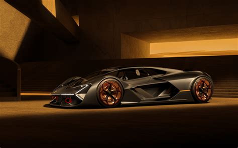 Lamborghini Terzo Millennio Wallpaper 4k Aesthetic